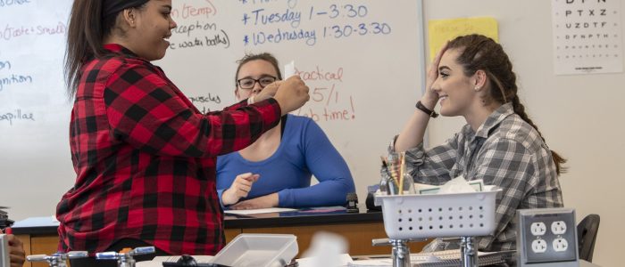 Students in the Lab