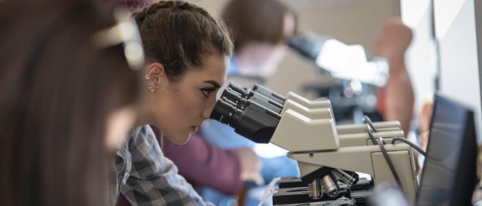 Students in the Lab